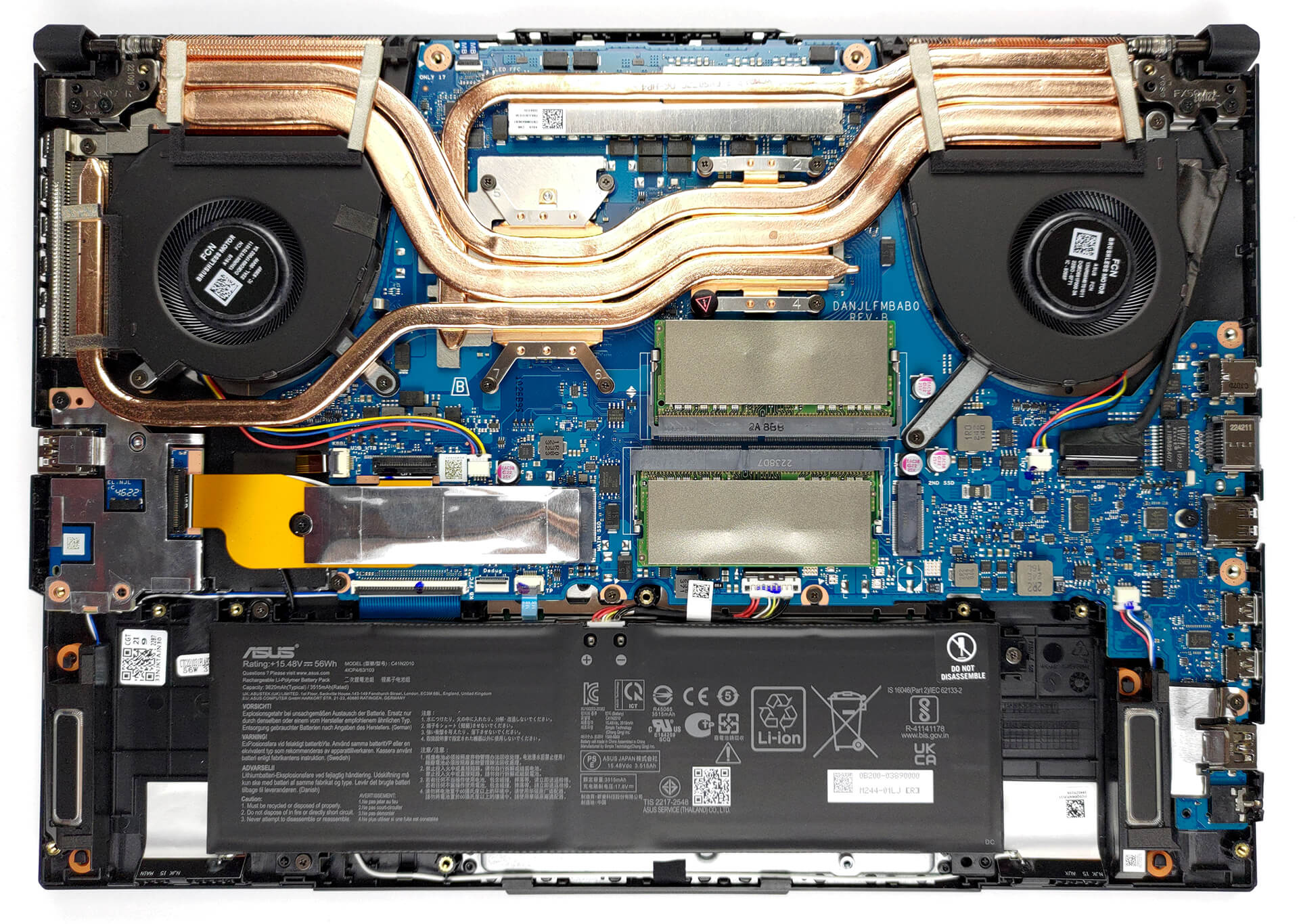 How to replace and fix ASUS TUF Gaming F15 FX507ZC AC power adapter 240W 6.0mm x 3.7mm (ASUS TUF Gaming F15 FX507)